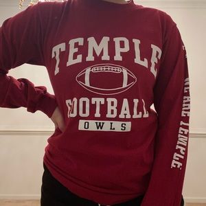 Temple University long sleeve
